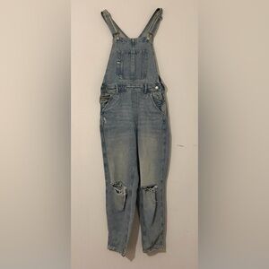 Blue Denim Overalls